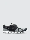 On Running Men's Low Top Cloud Sneaker In Black Slate