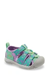 Keen Kids' Newport H2 Water Friendly Sandal In Katydid/ African Violet