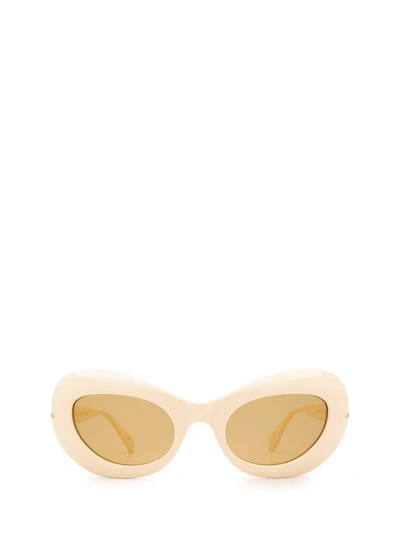 Gucci Gg0990s Sunglasses In White