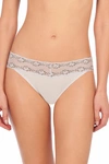 Natori Intimates Bliss Perfection Soft & Stretchy V-kini Panty Underwear In Mink/mineral