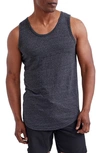 Goodlife Triblend Scallop Tank In Black