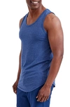 Goodlife Triblend Scallop Tank In  Navy