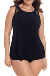 Miraclesuitr Illusionists Ursula Swim Top In Black