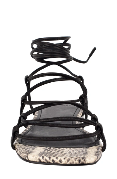 Marc Fisher Ltd Mahalia Strappy Sandal In Black