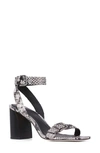 Paige Lydia Sandal In Black/ White Multi