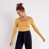 Aday Simple Things Top In Yellow
