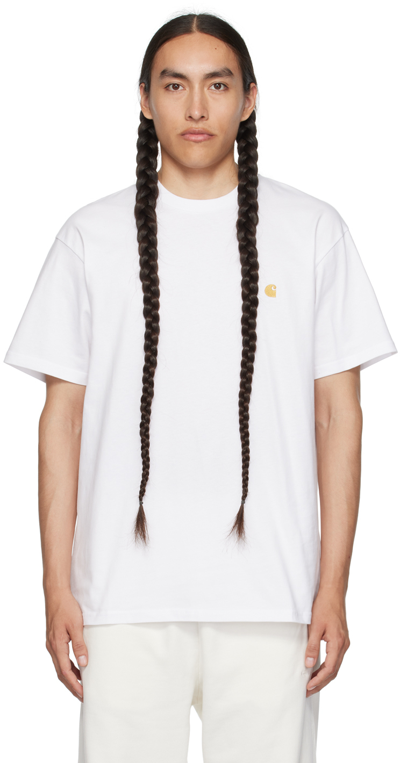 Carhartt Chase T-shirt In White