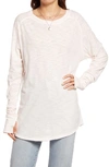 Free People She's Everything Long-sleeve Active Top In Dream Kiss