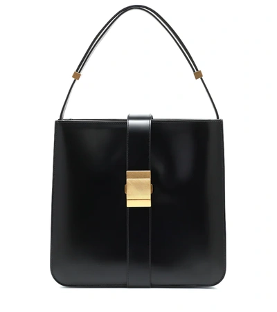 Bottega Veneta Marie Medium Leather Shoulder Bag In Black