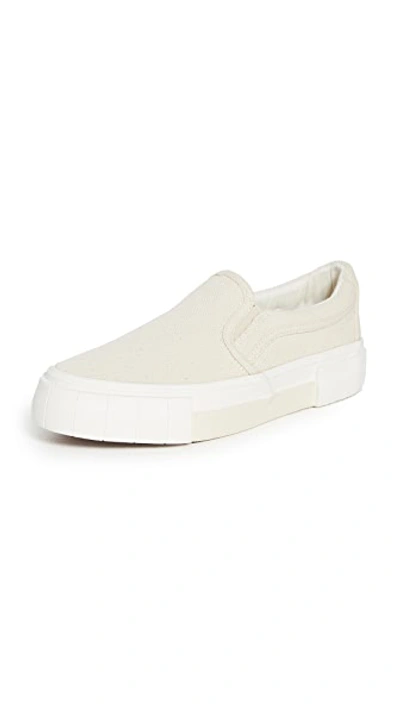 Good News Yess Canvas Low-top Sneakers In Beige