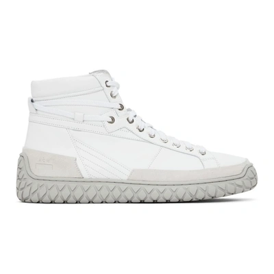 A-cold-wall* White Granulite Hi Sneakers