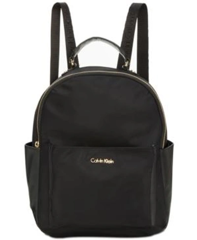 Calvin Klein Collaboration Backpack In Black/gold