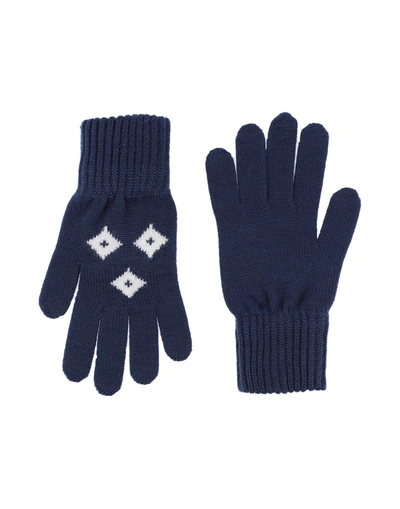 Dolce & Gabbana Kids' Gloves In Dark Blue