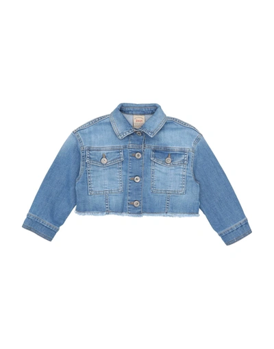 Dixie Kids' Denim Outerwear In Blue