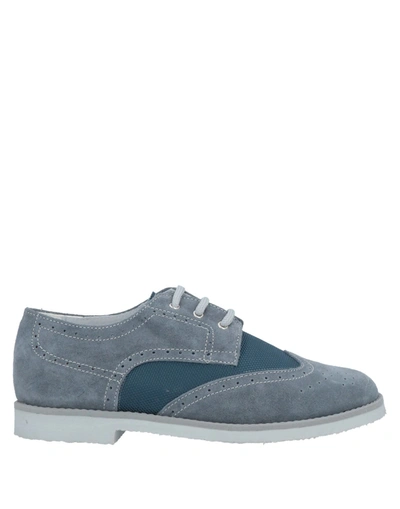 Héros Kids' Lace-up Shoes In Sky Blue