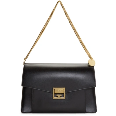 Givenchy Medium Gv3 Shoulder Bag In 001 Black
