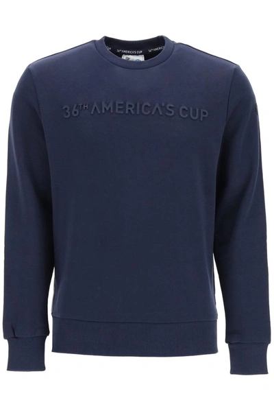 North Sails X Prada Cup Napier Sweater In Navy