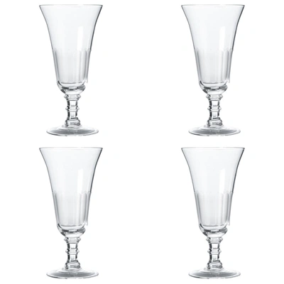 Set of Four Ranelagh Small Wine Goblets - Clear