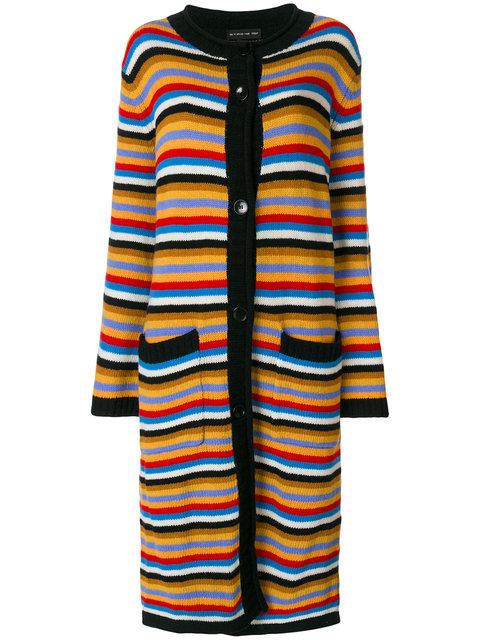 Etro Long Striped Cardigan | ModeSens