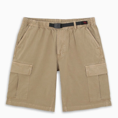 Gramicci Beige Belted Cargo Shorts