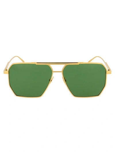 Bottega Veneta Bv1012s Sunglasses In Gold