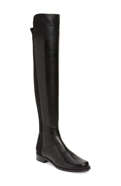 Stuart Weitzman 5050 Over The Knee Boot In Black