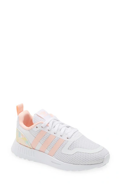 Adidas Originals Kids' X Her Studio London Multix Sneaker In White/ Bliss Pink/ Grey