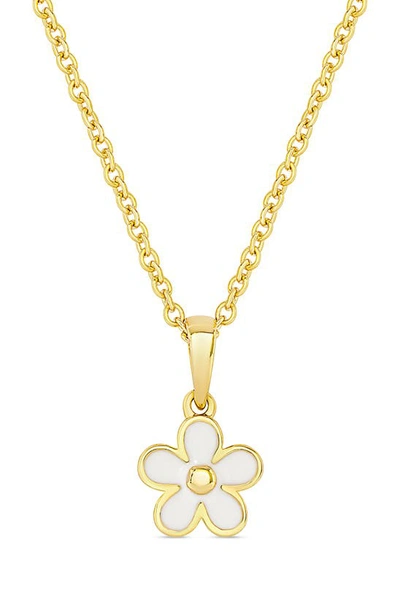 Lily Nily Kids' Flower Pendant Necklace In Gold