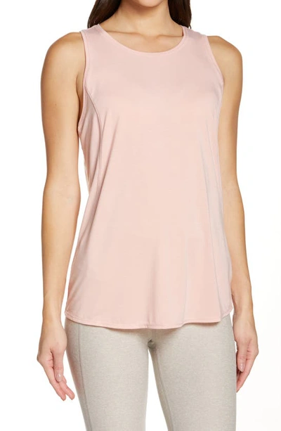 Zella Energy Tank In Pink Silver