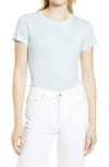 Halogenr Halogen Short Sleeve Crewneck Tee In Blue Cool