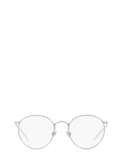 Polo Ralph Lauren Ph1179 Semi-shiny Brushed Silver Male Eyeglasses |  ModeSens
