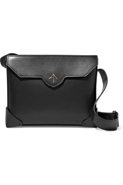 Manu Atelier Bold Large Leather Shoulder Bag