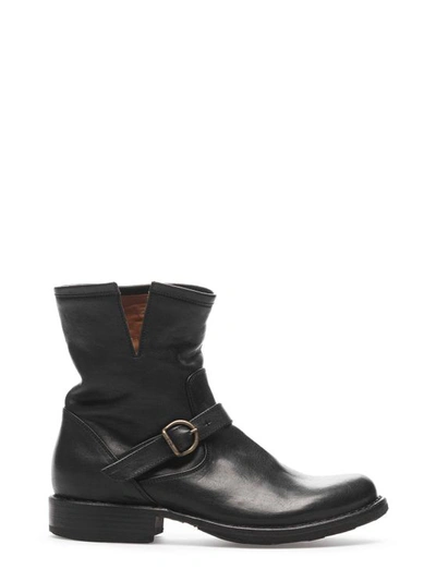 Fiorentini + Baker Women's Eliva20black Black Leather Ankle Boots