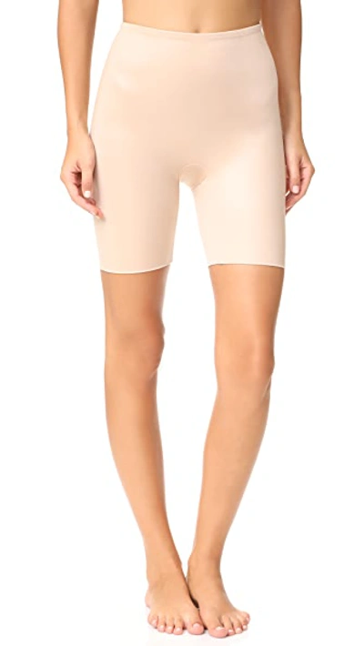 Spanx Power Conceal-her Mid-thigh Shorts In Natural Glam