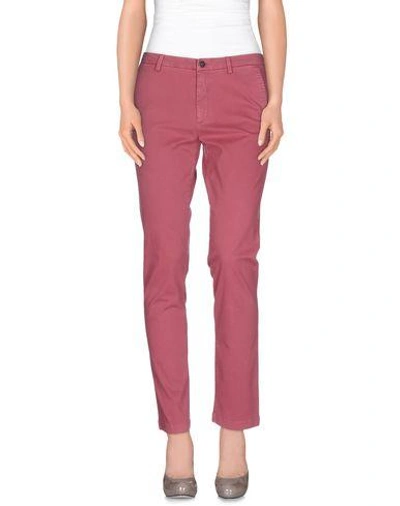 7 For All Mankind Casual Pants In Pastel Pink