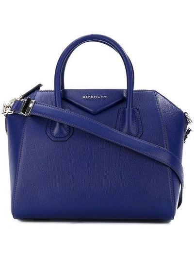 Givenchy Small Antigona Tote Bag - Blue In Blue