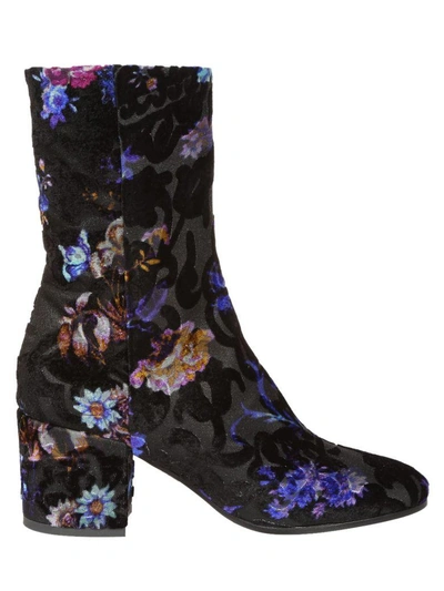 Strategia Angel Royal Ankle Boots In Multicolor