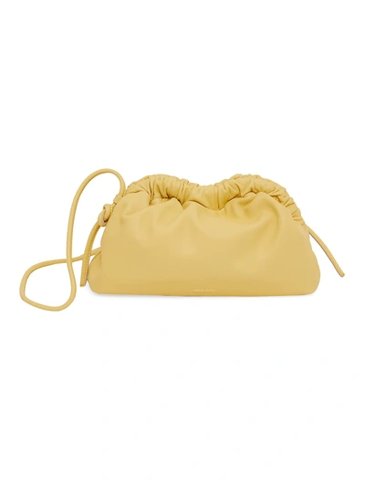 Mansur Gavriel Mini Lambskin Cloud Clutch Bag In Spiga