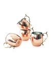 Coppermill Kitchen Vintage-inspired Mugs, Set Of 4
