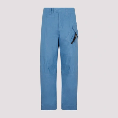 Dior Strap Detailed Cargo Pants In  Blue