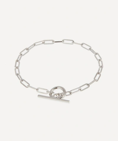 Otiumberg Silver Love Link Chain Bracelet