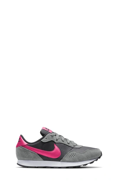 Nike Md Valiant Big Kids' Shoes In Dark Smoke Grey,light Smoke Grey,fuchsia Glow,hyper Pink