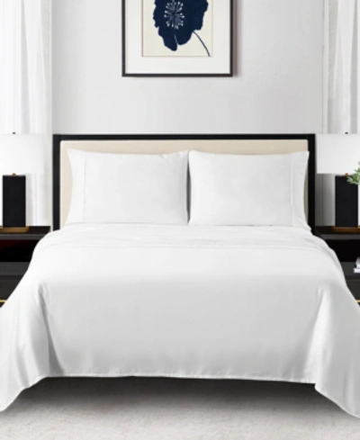 Anne Klein Reverie 100% Cotton Sateen 4-pc. Sheet Set, Full In White