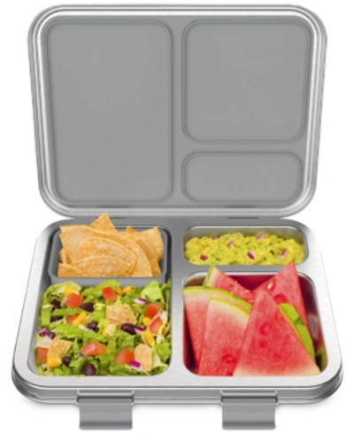 Bentgo Kids Stainless Steel Leak-resistant Lunch Box In Silver
