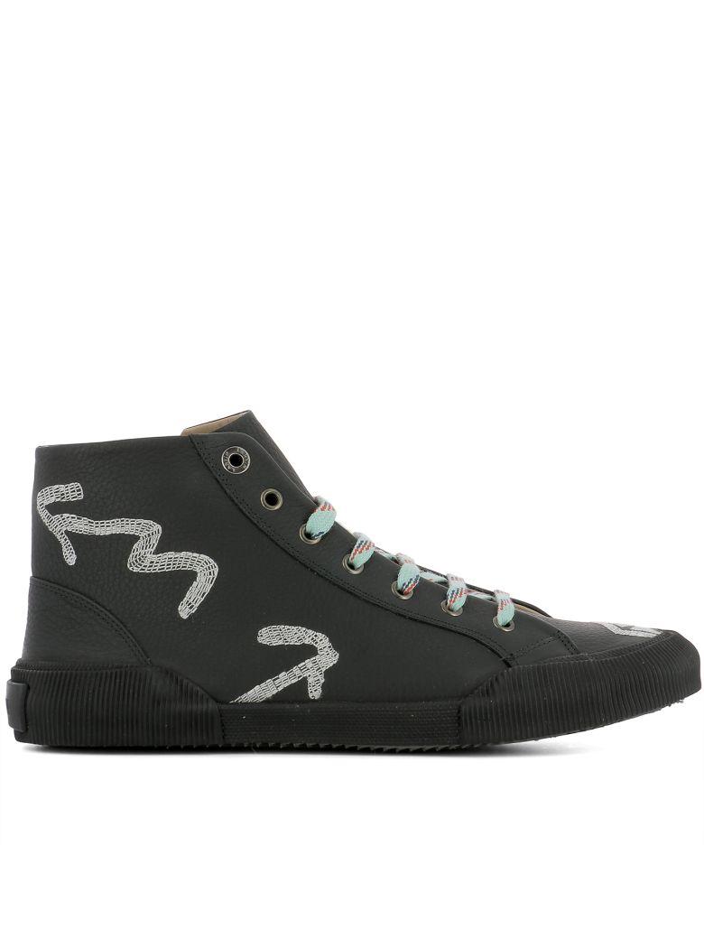lanvin trainers black