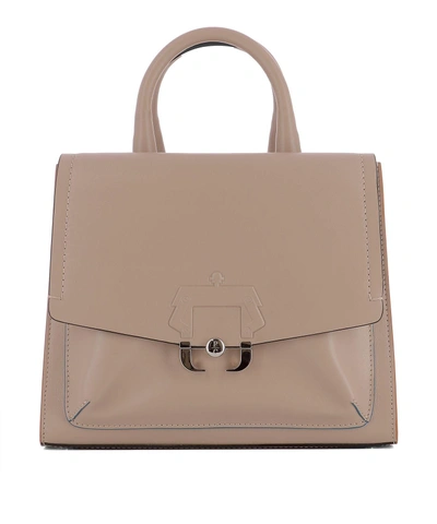 Paula Cademartori Pink Leather Handle Bag