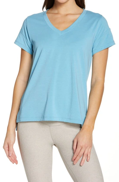 Zella Ava T-shirt In Teal Dolphin