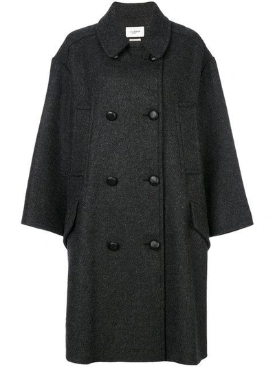 Isabel Marant Étoile Flicka Coat In Grey