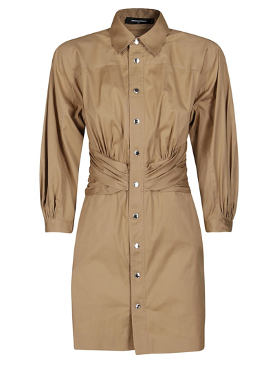 Dsquared2 Dsquared Women's Beige Polyester Dress