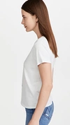 Mother The Lil Goodie Goodie Graphic Tee In White